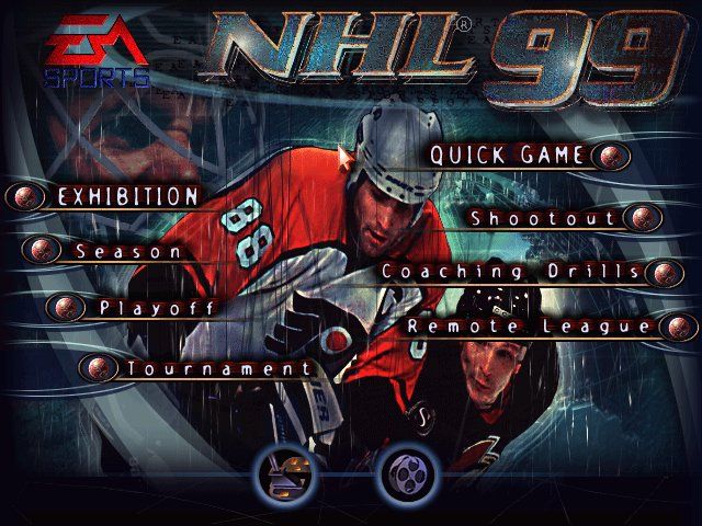 NHL 99 screenshot 5 for Playstation
